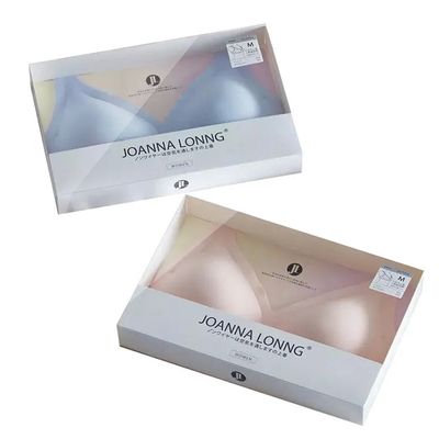 Envases de papel personalizados a medida en caja de almacenamiento de ropa interior para sujetador masculino / femenino / femenino